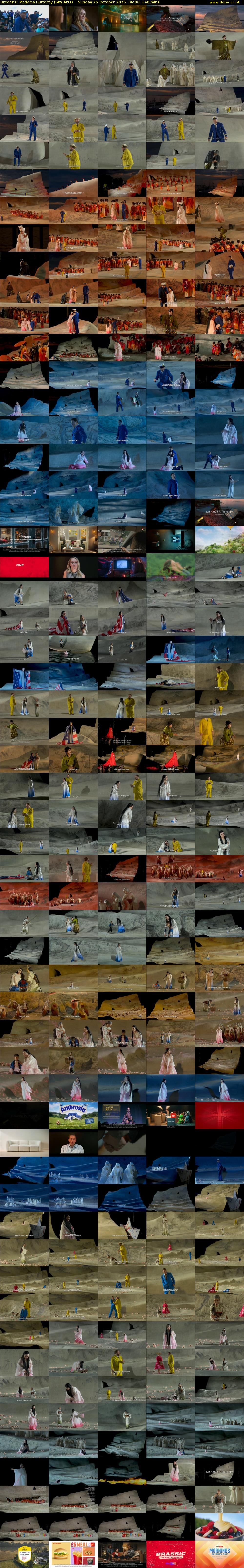 Bregenz: Madama Butterfly (Sky Arts) Sunday 26 October 2025 06:00 - 08:20