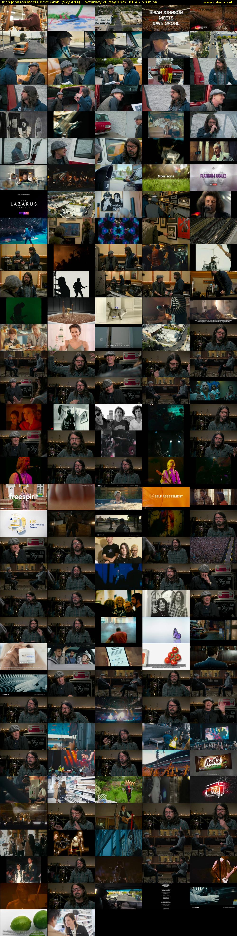 Brian Johnson Meets Dave Grohl (Sky Arts) Saturday 28 May 2022 01:45 - 03:15