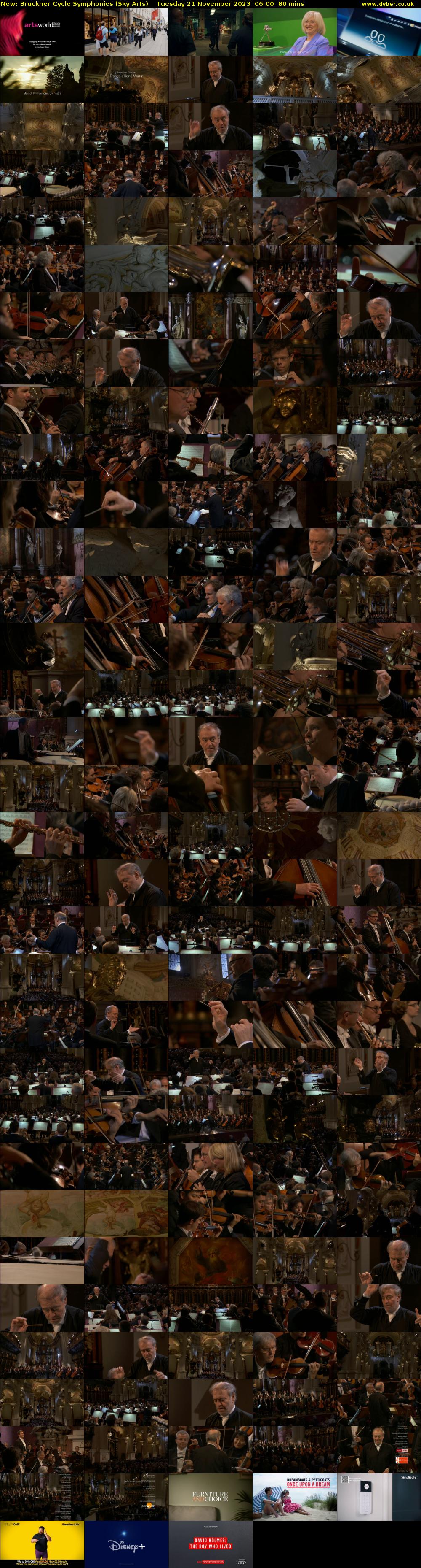 Bruckner Cycle Symphonies (Sky Arts) Tuesday 21 November 2023 06:00 - 07:20