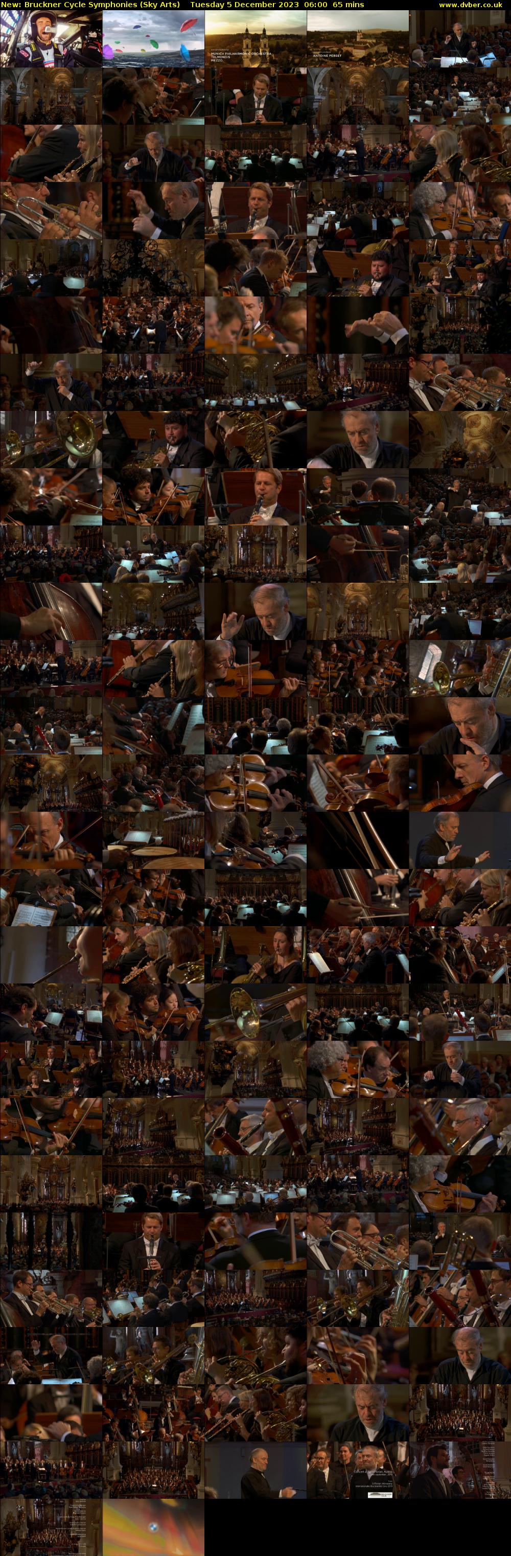 Bruckner Cycle Symphonies (Sky Arts) Tuesday 5 December 2023 06:00 - 07:05