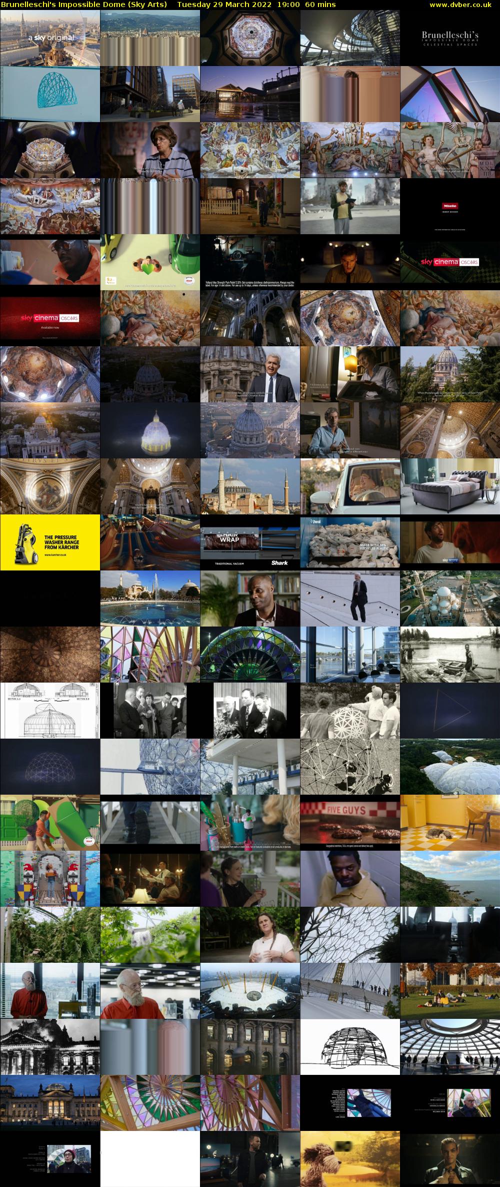 Brunelleschi's Impossible Dome (Sky Arts) Tuesday 29 March 2022 19:00 - 20:00
