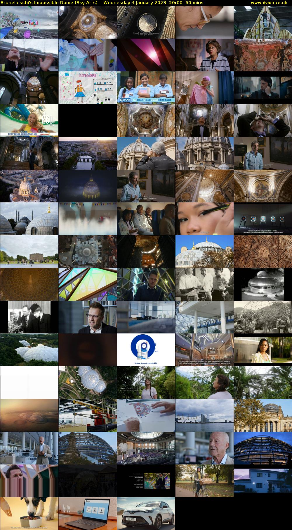 Brunelleschi's Impossible Dome (Sky Arts) Wednesday 4 January 2023 20:00 - 21:00