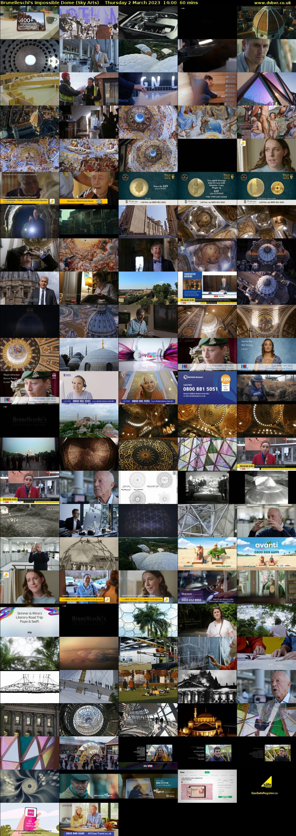 Brunelleschi's Impossible Dome (Sky Arts) Thursday 2 March 2023 14:00 - 15:00