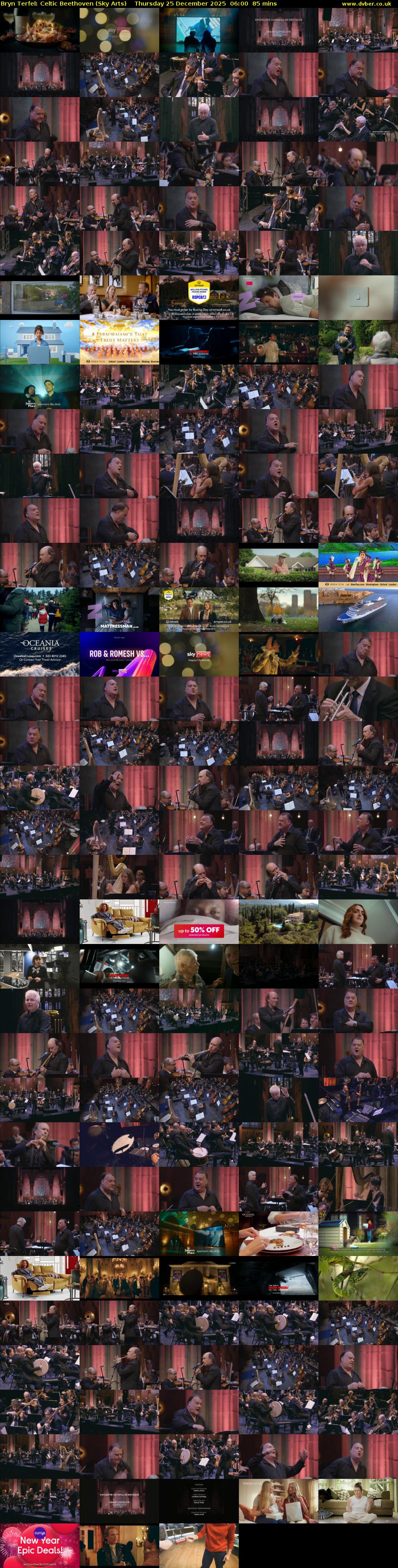 Bryn Terfel: Celtic Beethoven (Sky Arts) Thursday 25 December 2025 06:00 - 07:25