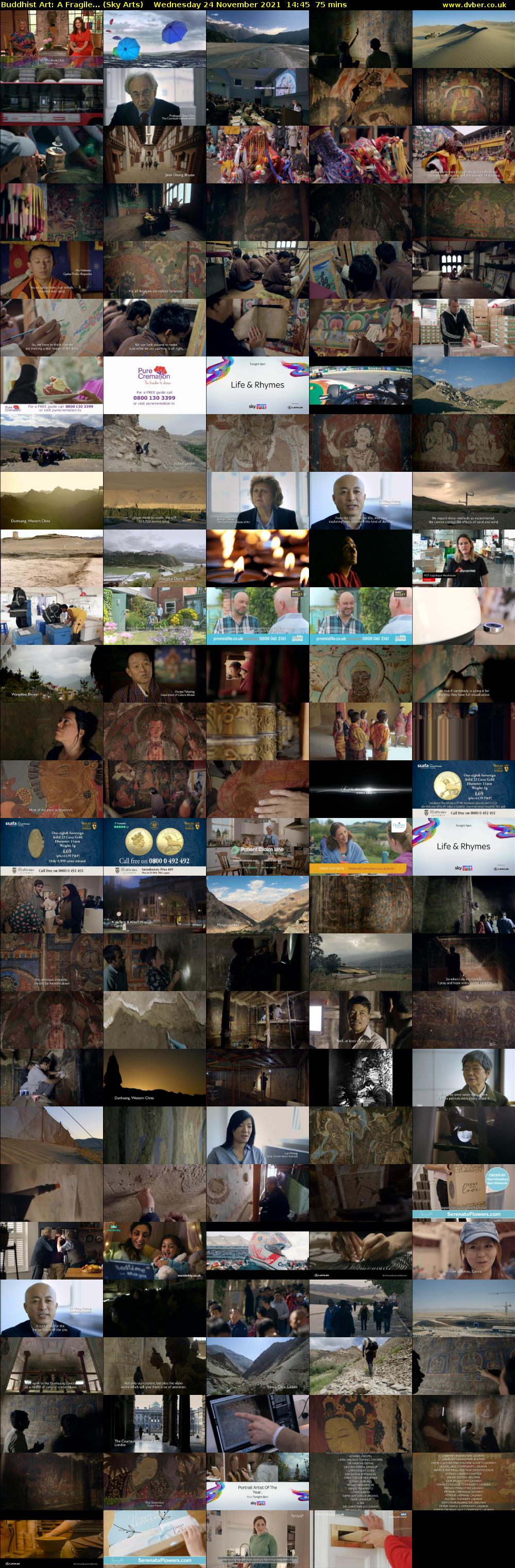 Buddhist Art: A Fragile... (Sky Arts) Wednesday 24 November 2021 14:45 - 16:00