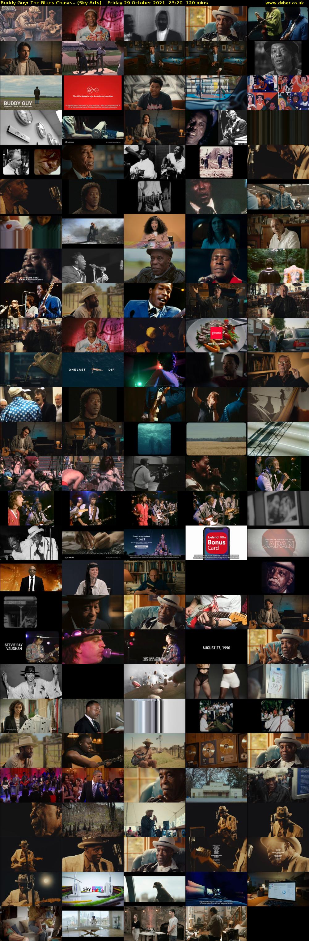 Buddy Guy: The Blues Chase... (Sky Arts) Friday 29 October 2021 23:20 - 01:20