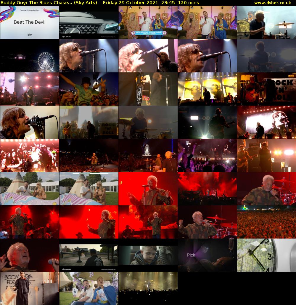 Buddy Guy: The Blues Chase... (Sky Arts) Friday 29 October 2021 23:45 - 01:45