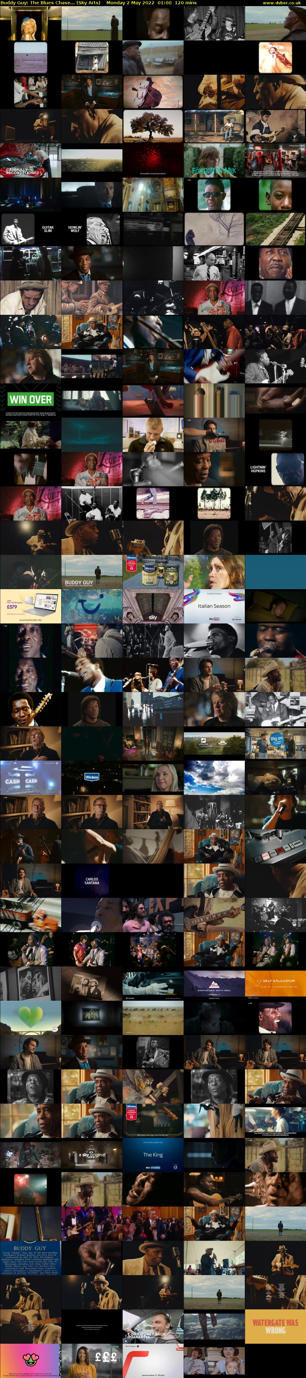 Buddy Guy: The Blues Chase... (Sky Arts) Monday 2 May 2022 01:00 - 03:00