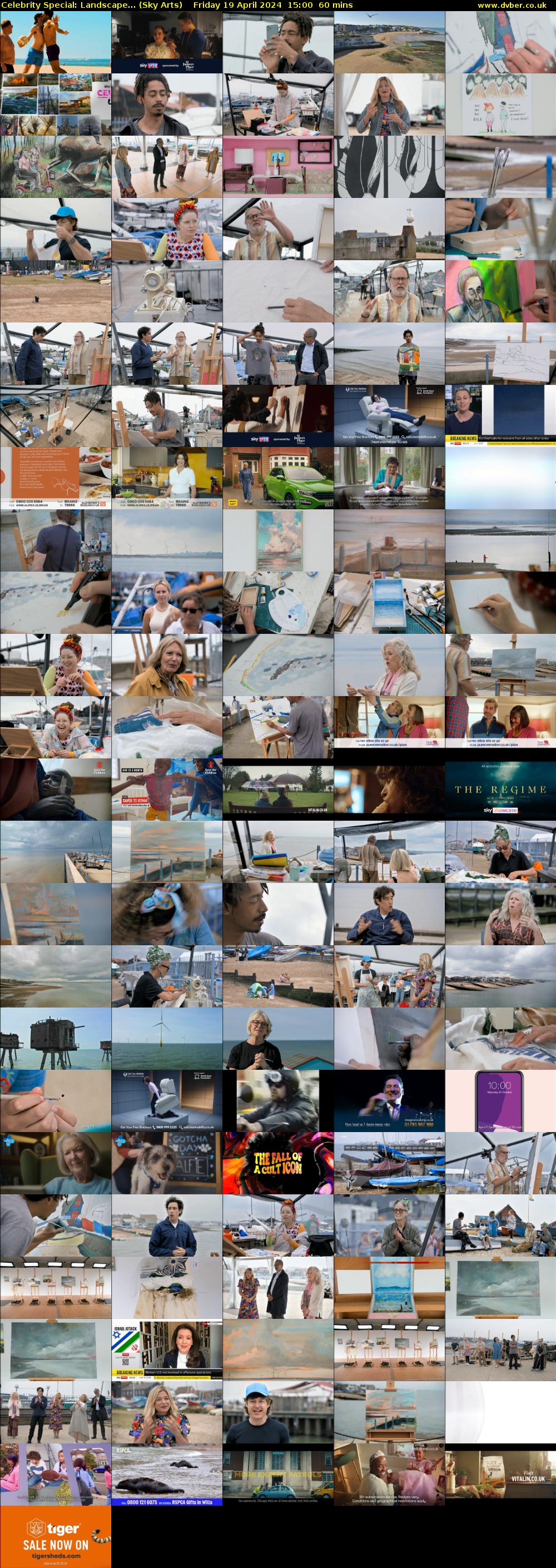 Celebrity Special: Landscape... (Sky Arts) Friday 19 April 2024 15:00 - 16:00