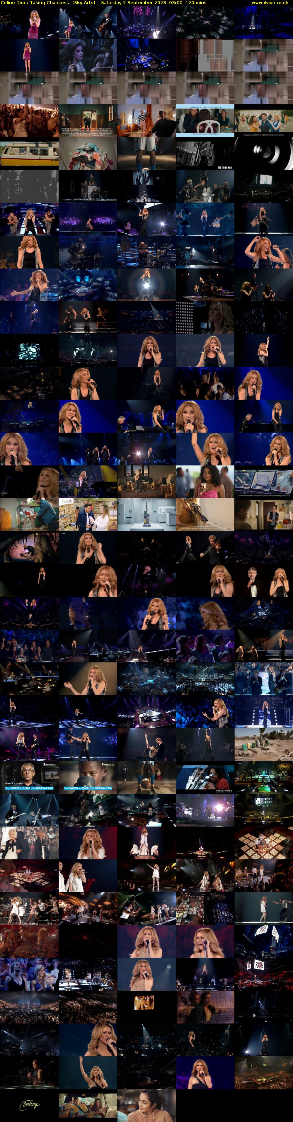 Celine Dion: Taking Chances... (Sky Arts) Saturday 2 September 2023 03:00 - 05:00