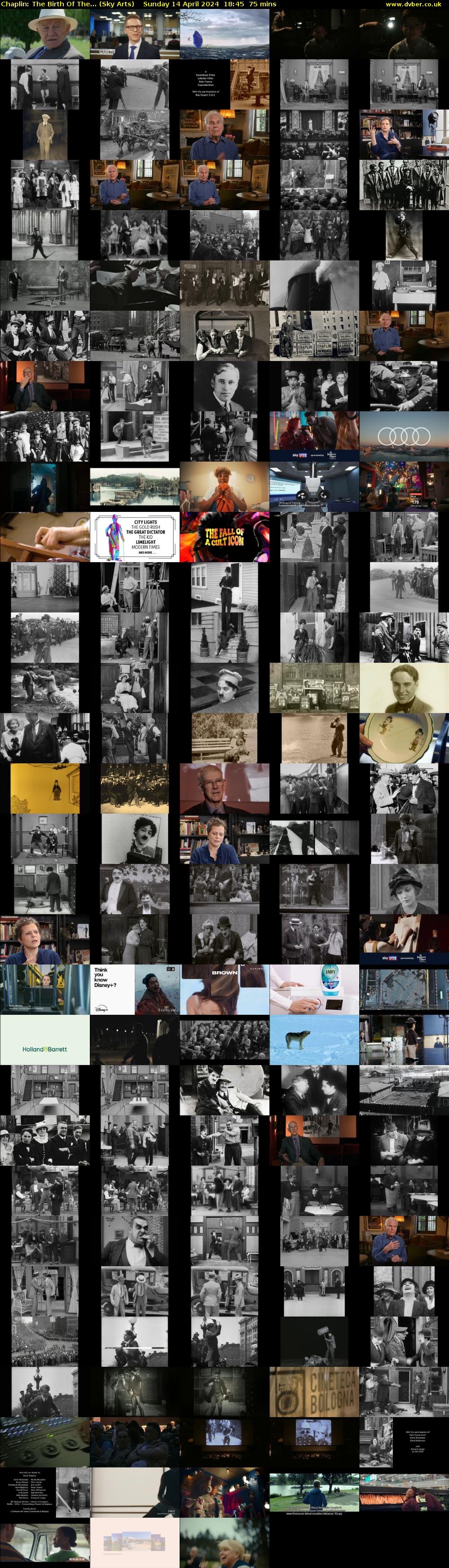 Chaplin: The Birth Of The... (Sky Arts) Sunday 14 April 2024 18:45 - 20:00
