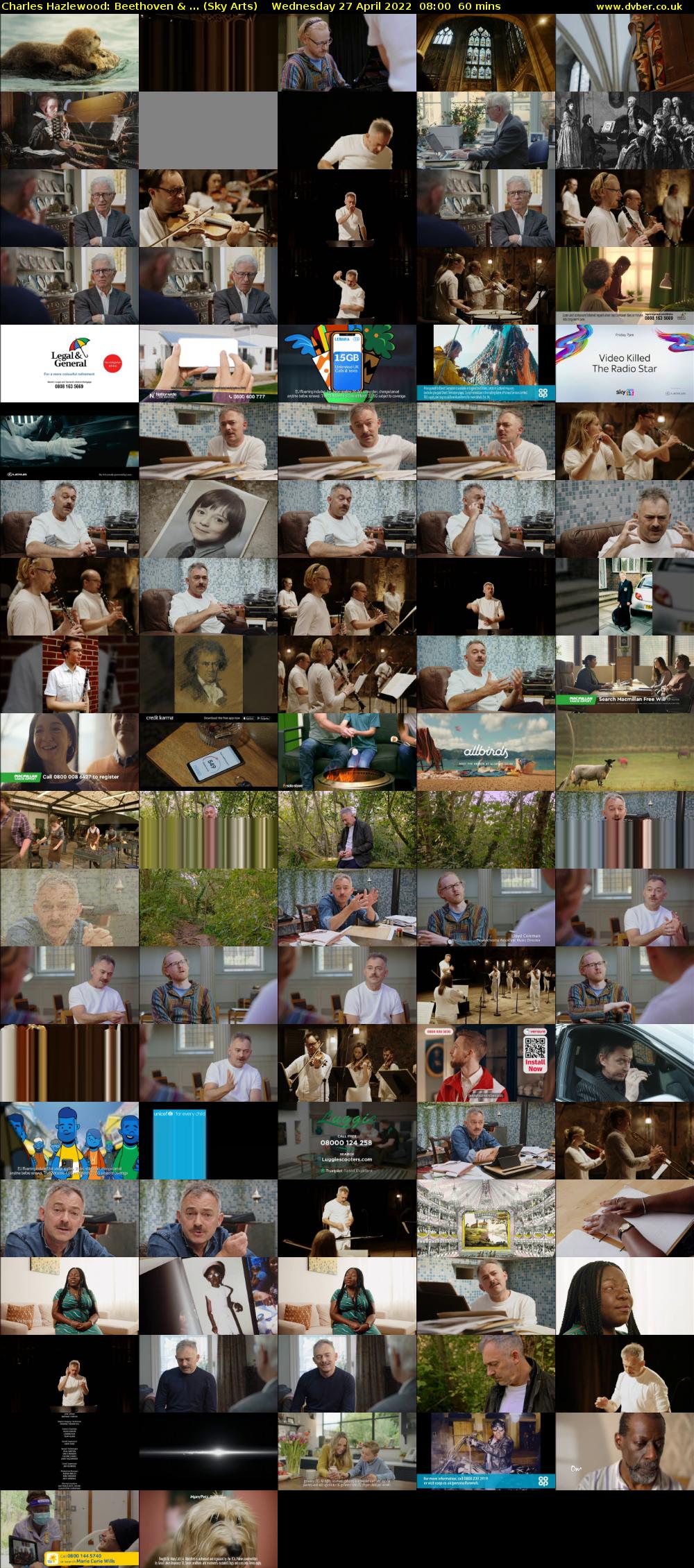 Charles Hazlewood: Beethoven & ... (Sky Arts) Wednesday 27 April 2022 08:00 - 09:00
