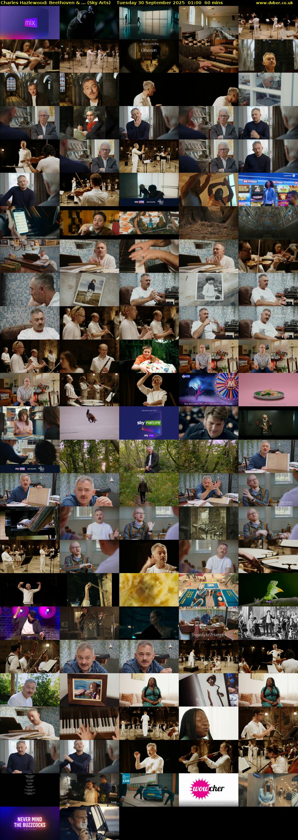 Charles Hazlewood: Beethoven & ... (Sky Arts) Tuesday 30 September 2025 01:00 - 02:00