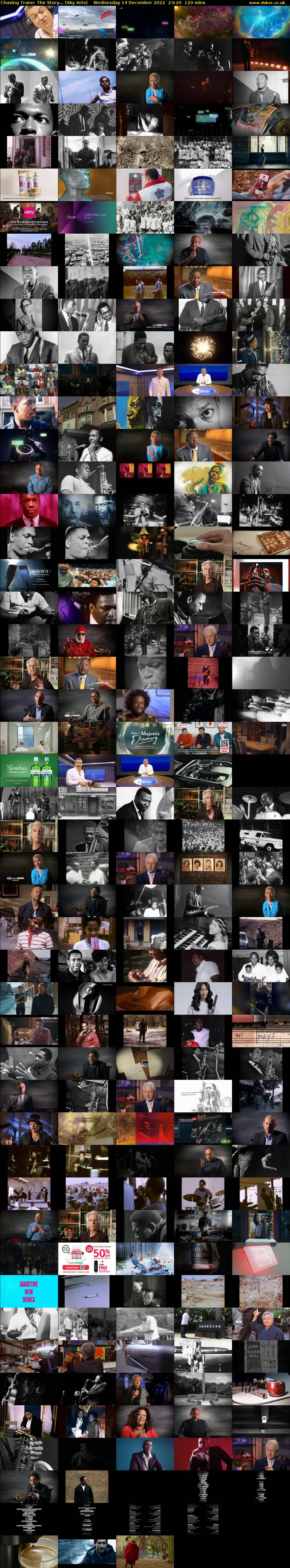 Chasing Trane: The Story... (Sky Arts) Wednesday 14 December 2022 23:20 - 01:20