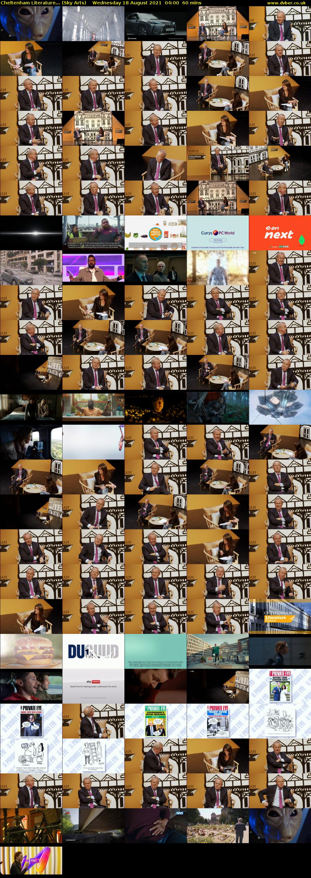 Cheltenham Literature... (Sky Arts) Wednesday 18 August 2021 04:00 - 05:00