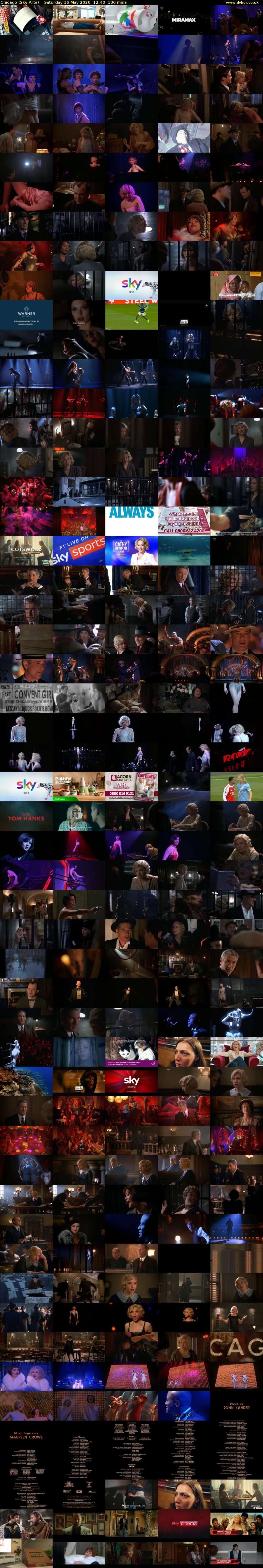Chicago (Sky Arts) Saturday 16 May 2026 12:40 - 14:50