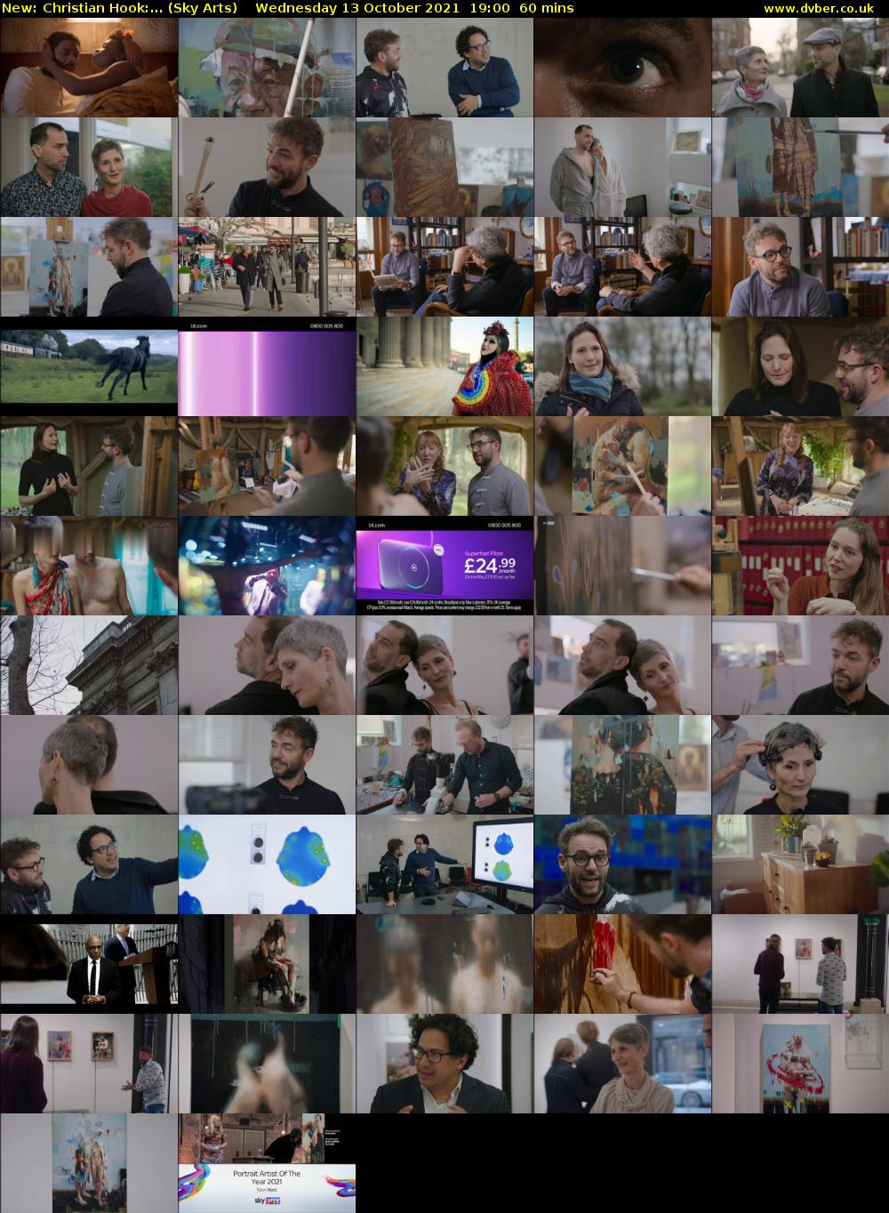 Christian Hook:... (Sky Arts) Wednesday 13 October 2021 19:00 - 20:00