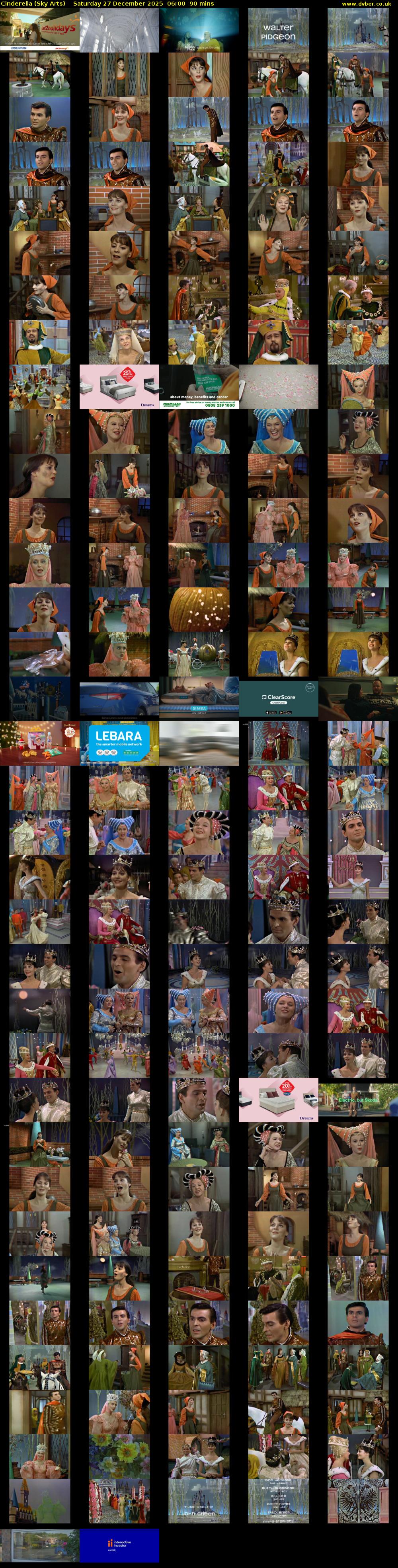 Cinderella (Sky Arts) Saturday 27 December 2025 06:00 - 07:30