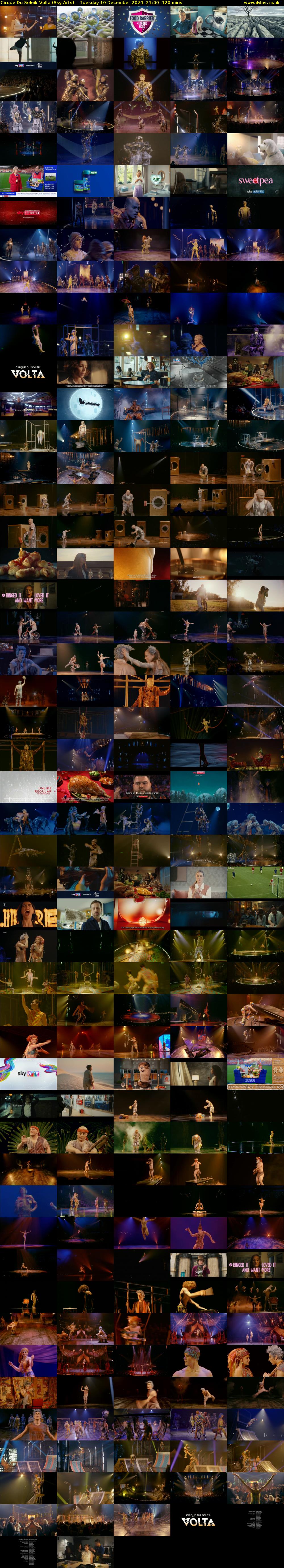 Cirque Du Soleil: Volta (Sky Arts) Tuesday 10 December 2024 21:00 - 23:00