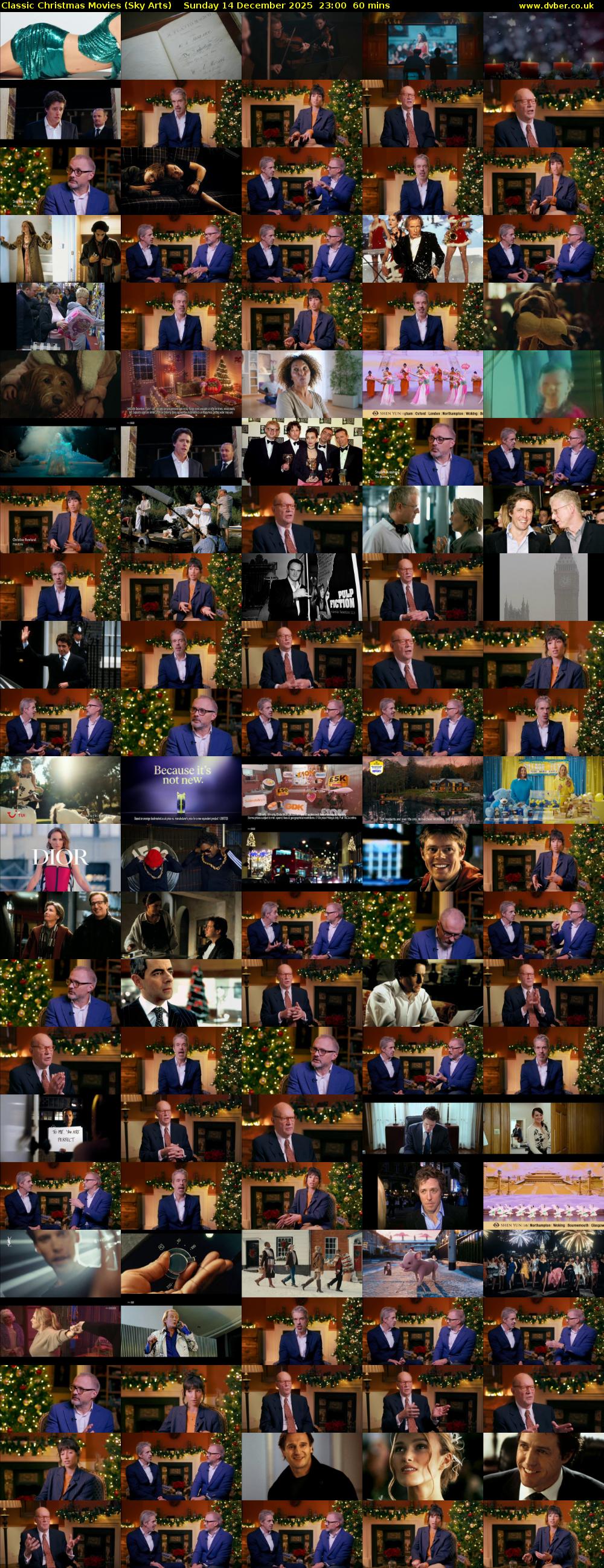 Classic Christmas Movies (Sky Arts) Sunday 14 December 2025 23:00 - 00:00
