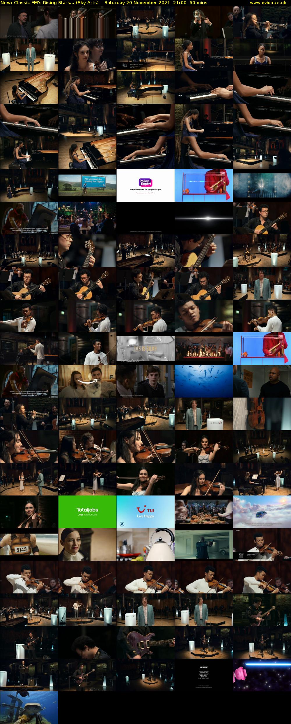 Classic FM's Rising Stars... (Sky Arts) Saturday 20 November 2021 21:00 - 22:00
