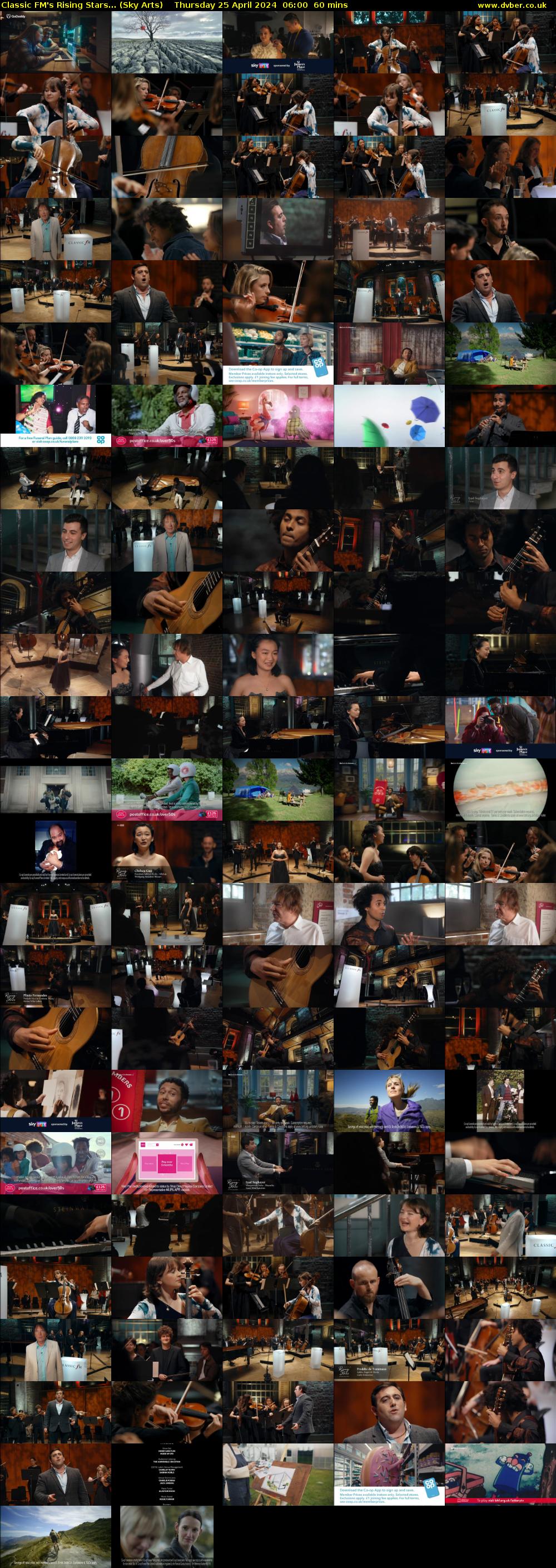 Classic FM's Rising Stars... (Sky Arts) Thursday 25 April 2024 06:00 - 07:00
