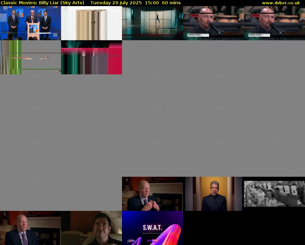 Classic Movies: Billy Liar (Sky Arts) Tuesday 29 July 2025 15:00 - 16:00