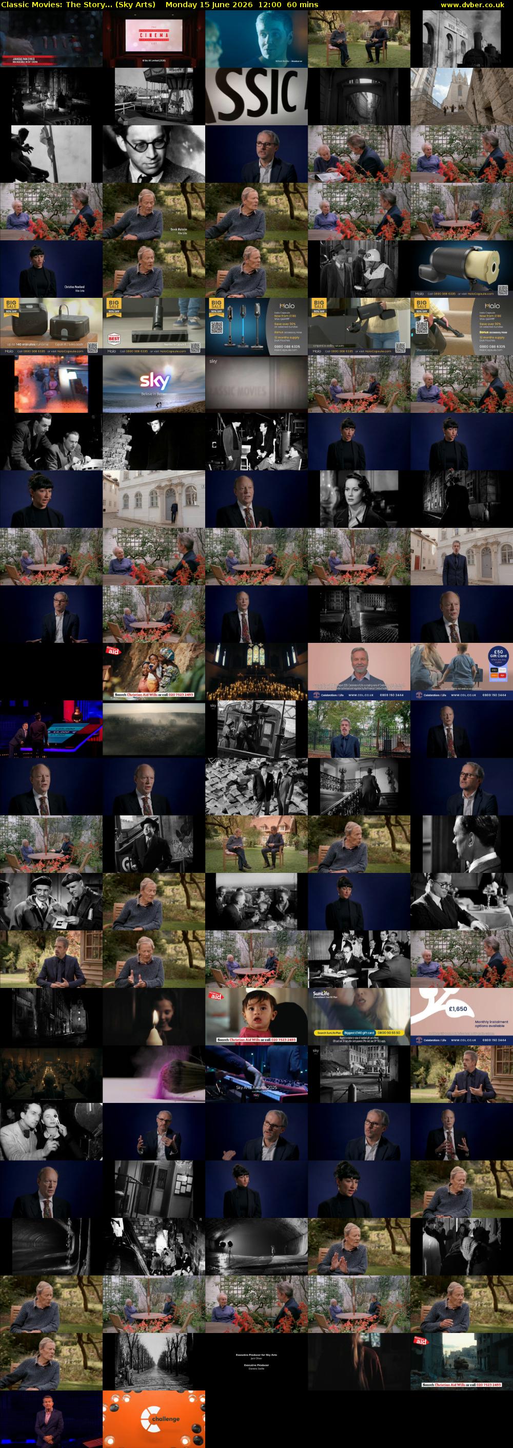 Classic Movies: The Story... (Sky Arts) Monday 15 June 2026 12:00 - 13:00
