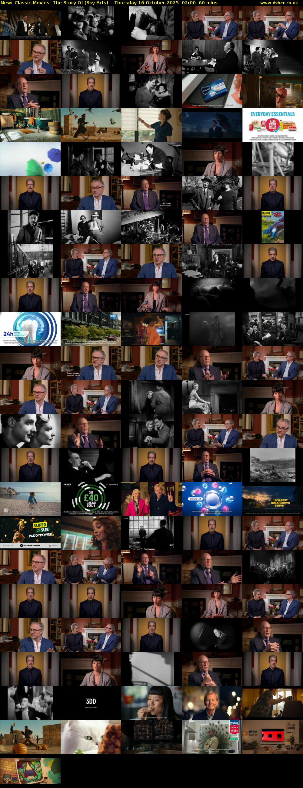 Classic Movies: The Story Of (Sky Arts) Thursday 16 October 2025 02:00 - 03:00