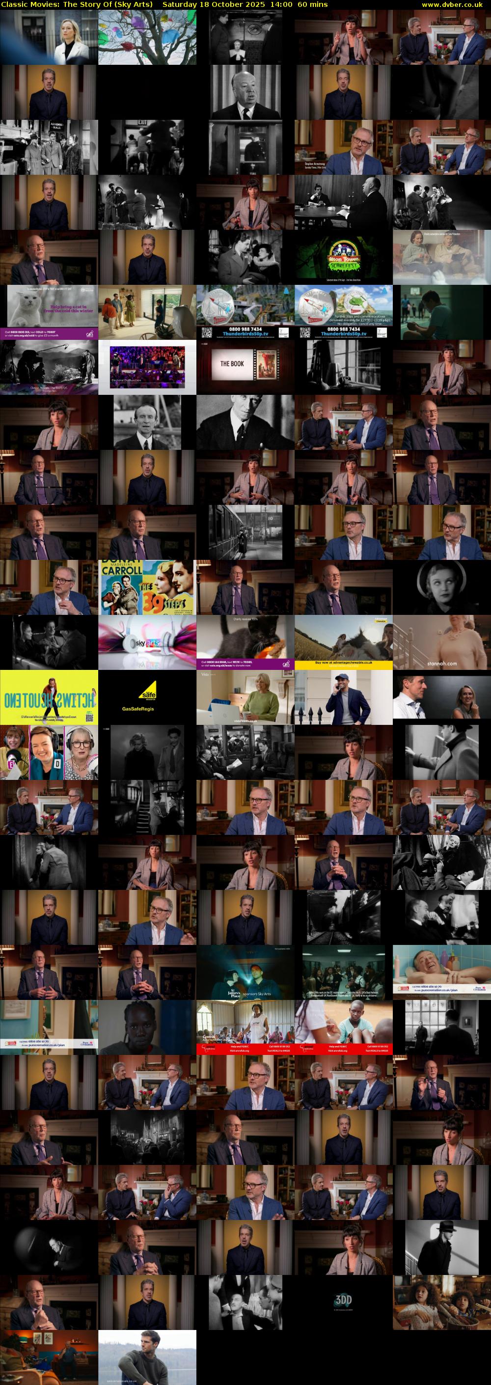 Classic Movies: The Story Of (Sky Arts) Saturday 18 October 2025 14:00 - 15:00