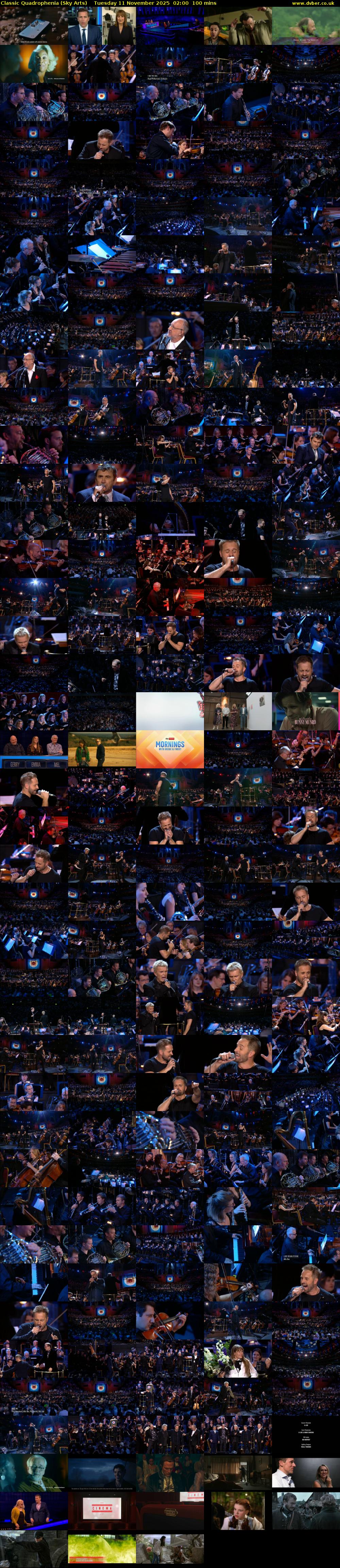 Classic Quadrophenia (Sky Arts) Tuesday 11 November 2025 02:00 - 03:40