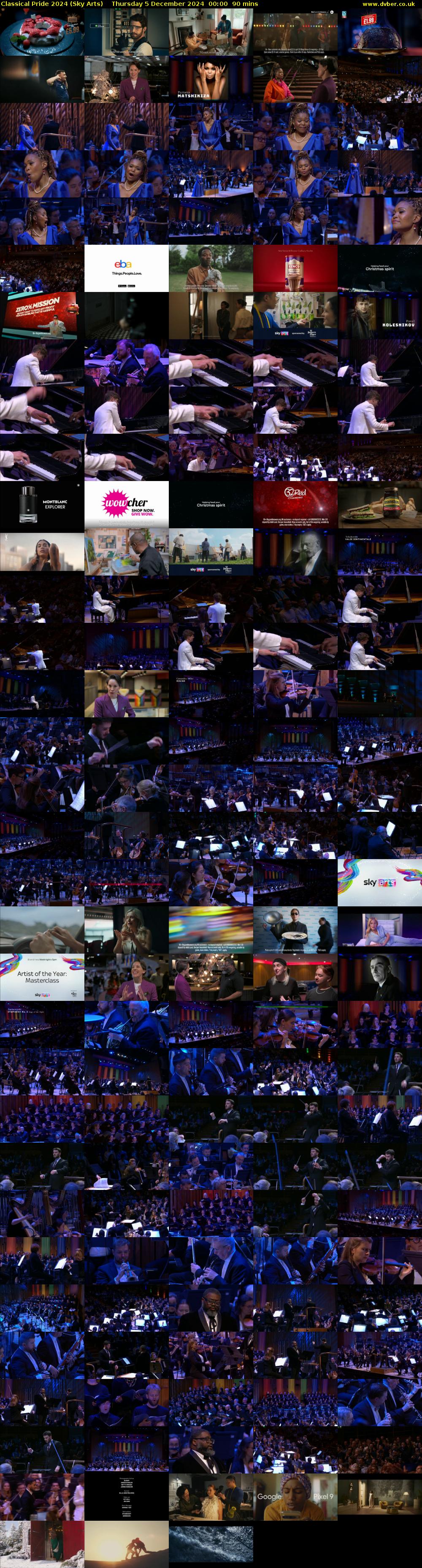 Classical Pride 2024 (Sky Arts) Thursday 5 December 2024 00:00 - 01:30