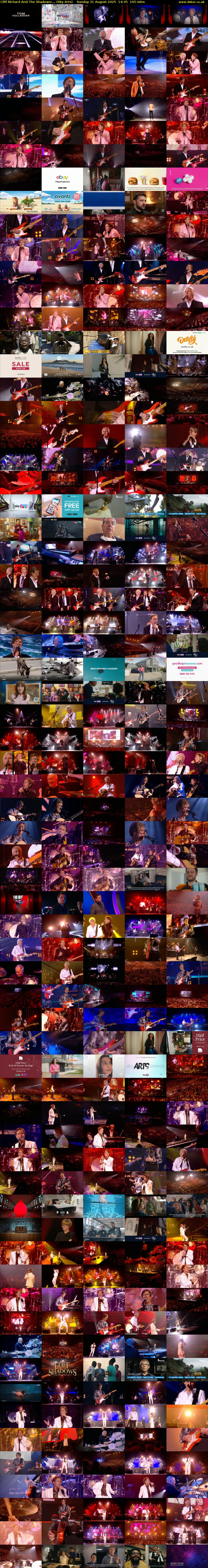 Cliff Richard And The Shadows:... (Sky Arts) Sunday 31 August 2025 14:45 - 17:30