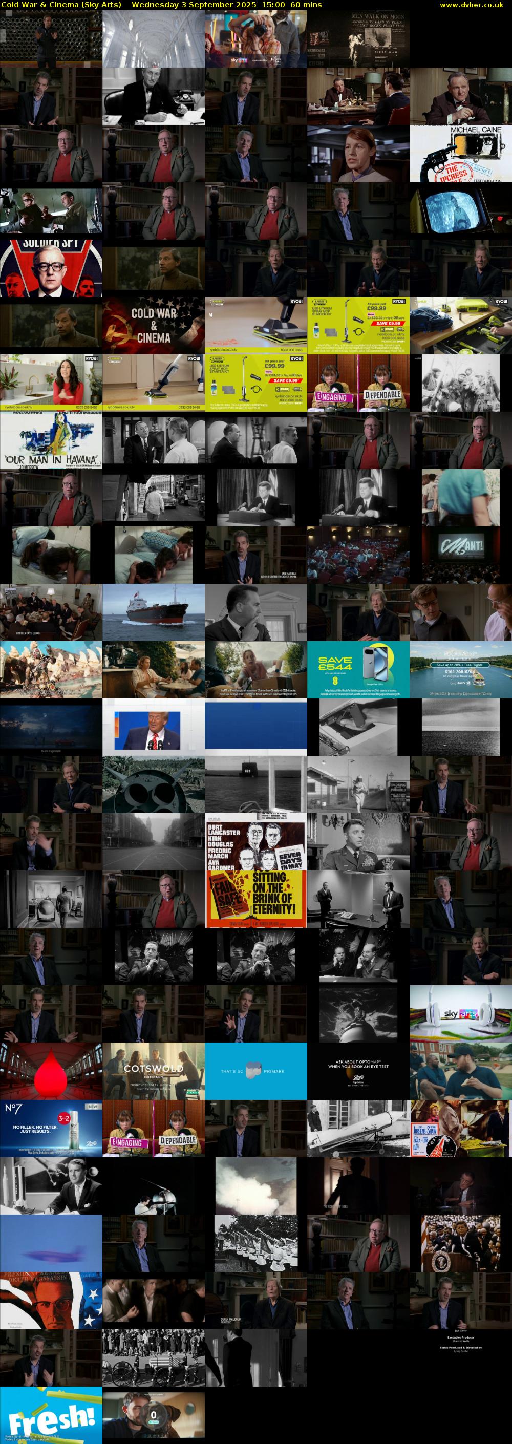 Cold War & Cinema (Sky Arts) Wednesday 3 September 2025 15:00 - 16:00
