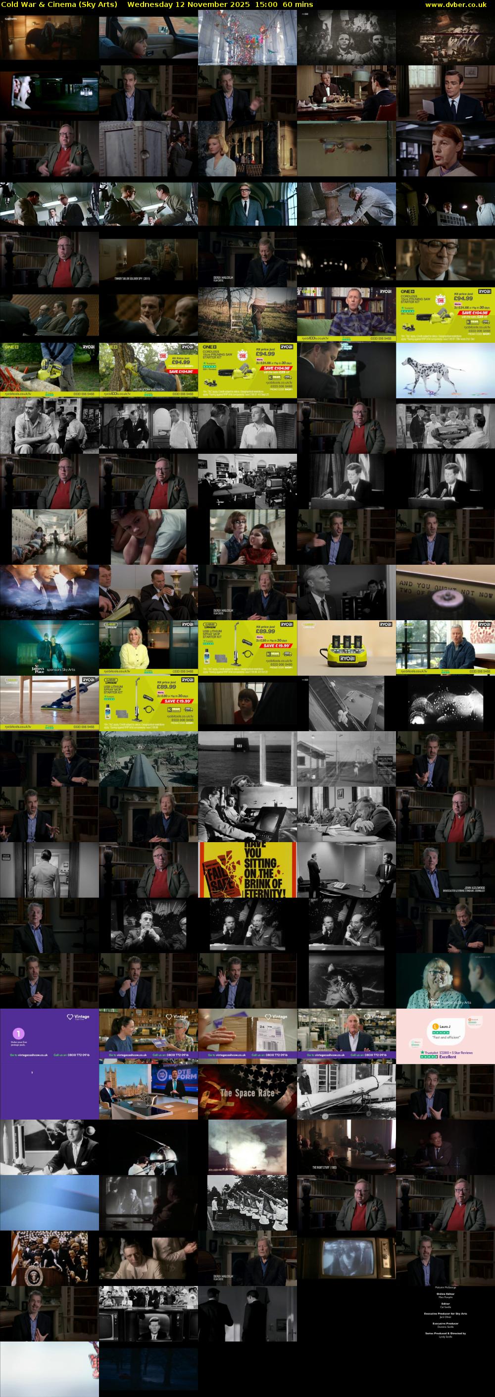 Cold War & Cinema (Sky Arts) Wednesday 12 November 2025 15:00 - 16:00