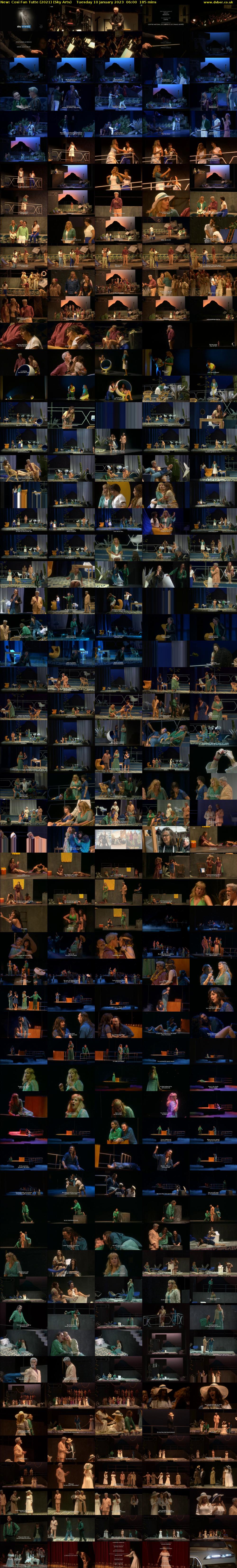 Cosi Fan Tutte (2021) (Sky Arts) Tuesday 10 January 2023 06:00 - 09:05