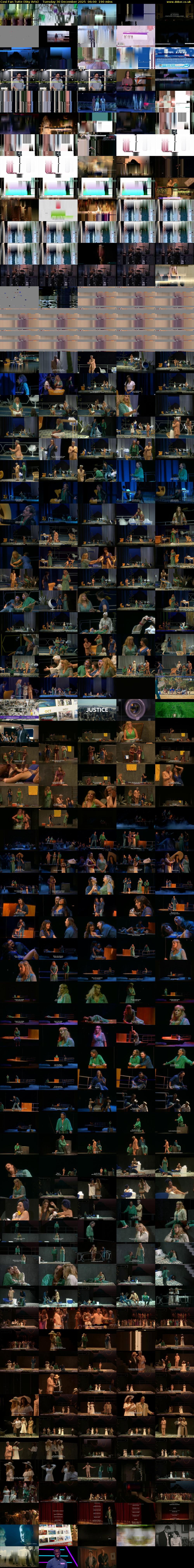 Cosi Fan Tutte (Sky Arts) Tuesday 30 December 2025 06:00 - 09:10