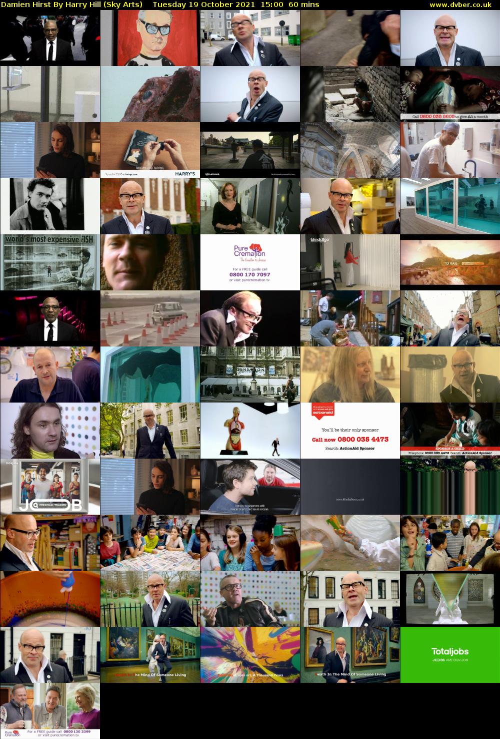Damien Hirst By Harry Hill (Sky Arts) Tuesday 19 October 2021 15:00 - 16:00
