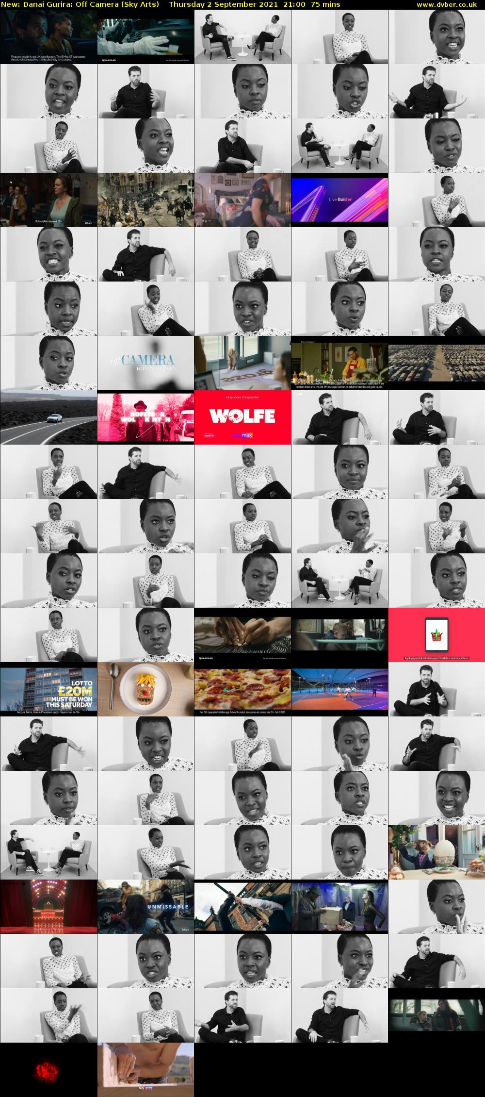 Danai Gurira: Off Camera (Sky Arts) Thursday 2 September 2021 22:00 - 23:15
