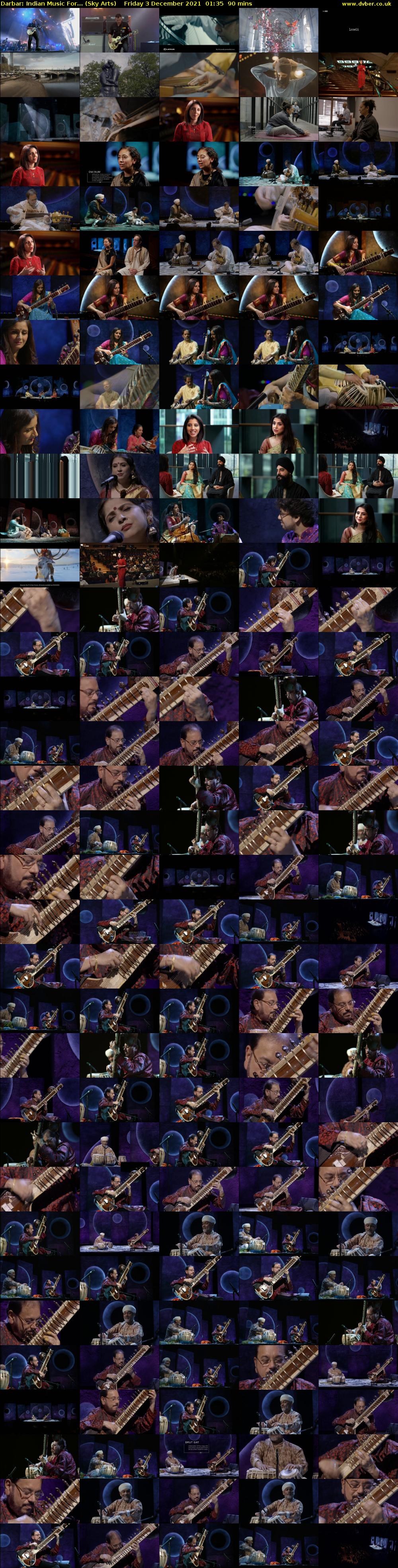 Darbar: Indian Music For... (Sky Arts) Friday 3 December 2021 01:35 - 03:05