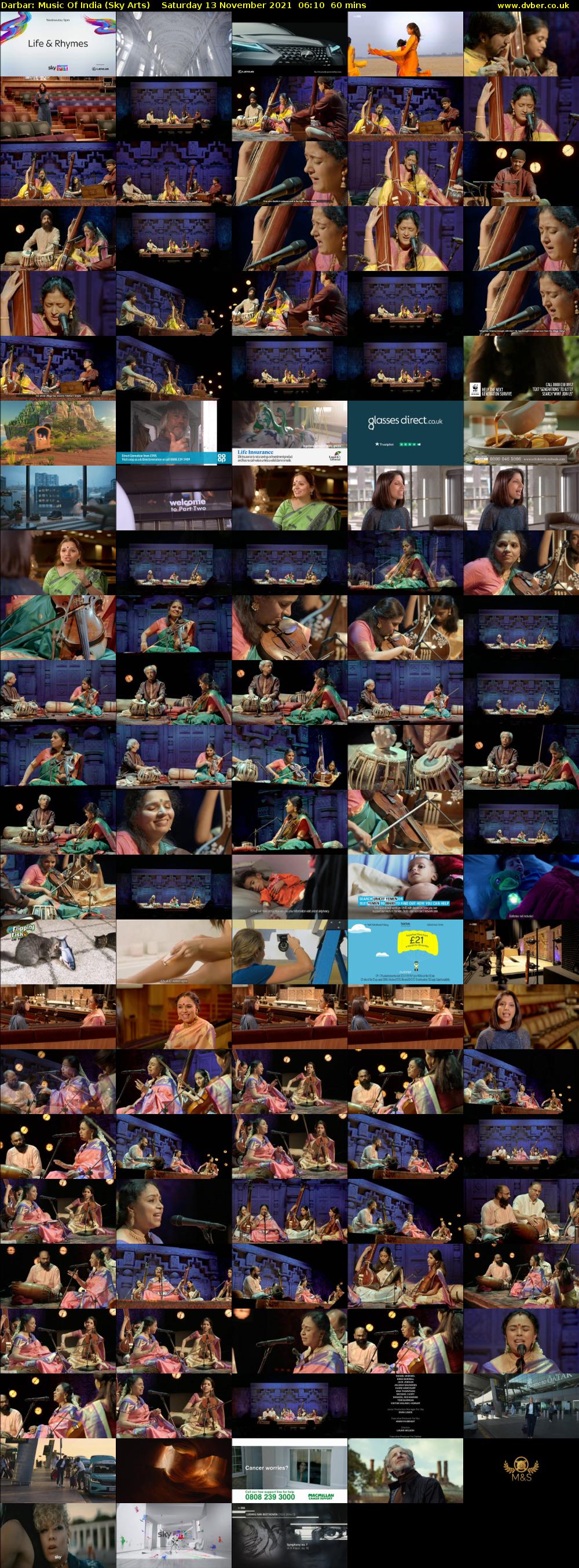 Darbar: Music Of India (Sky Arts) Saturday 13 November 2021 06:10 - 07:10
