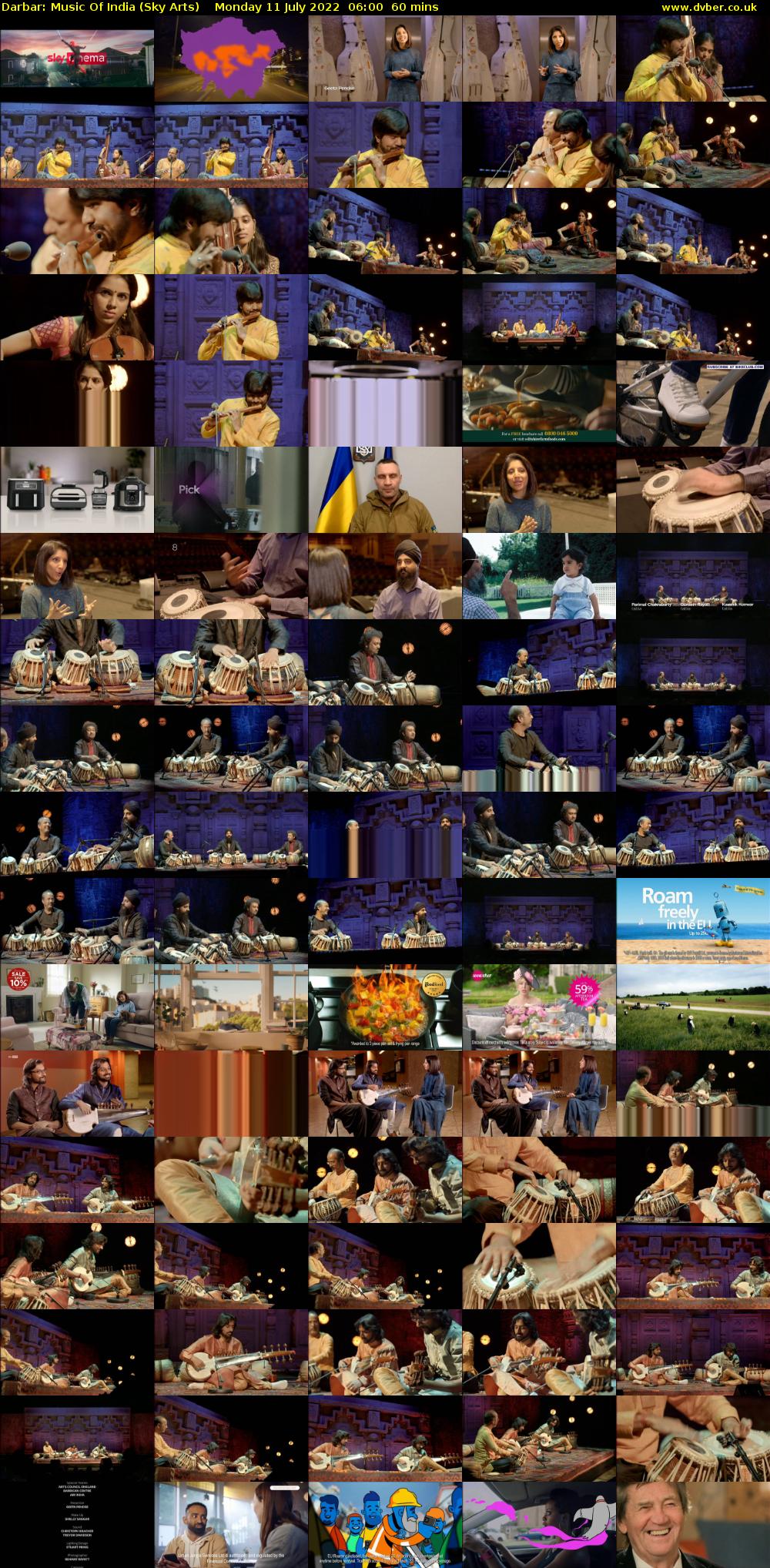 Darbar: Music Of India (Sky Arts) Monday 11 July 2022 06:00 - 07:00