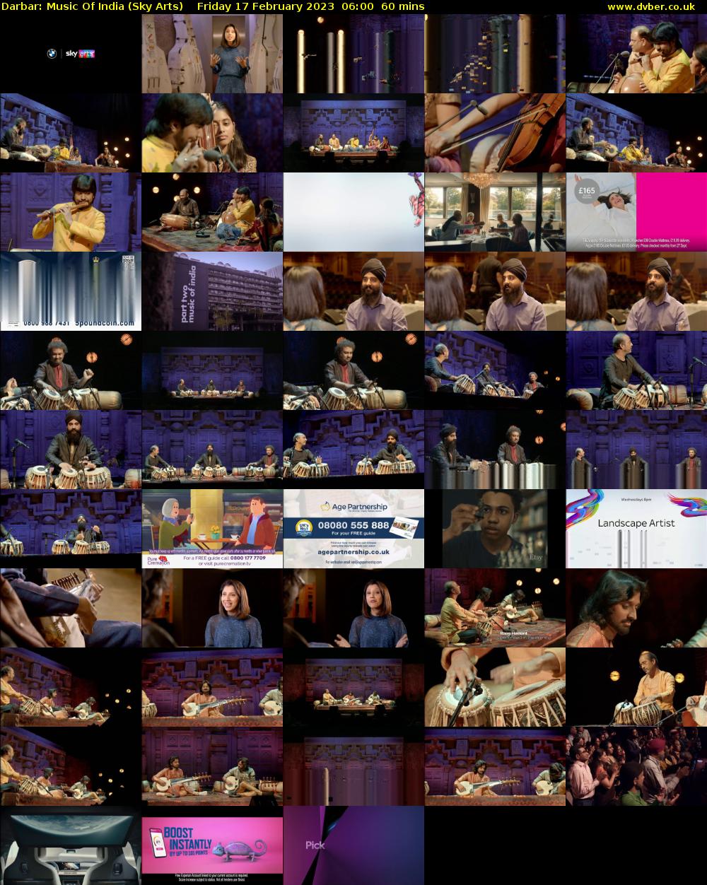 Darbar: Music Of India (Sky Arts) Friday 17 February 2023 06:00 - 07:00