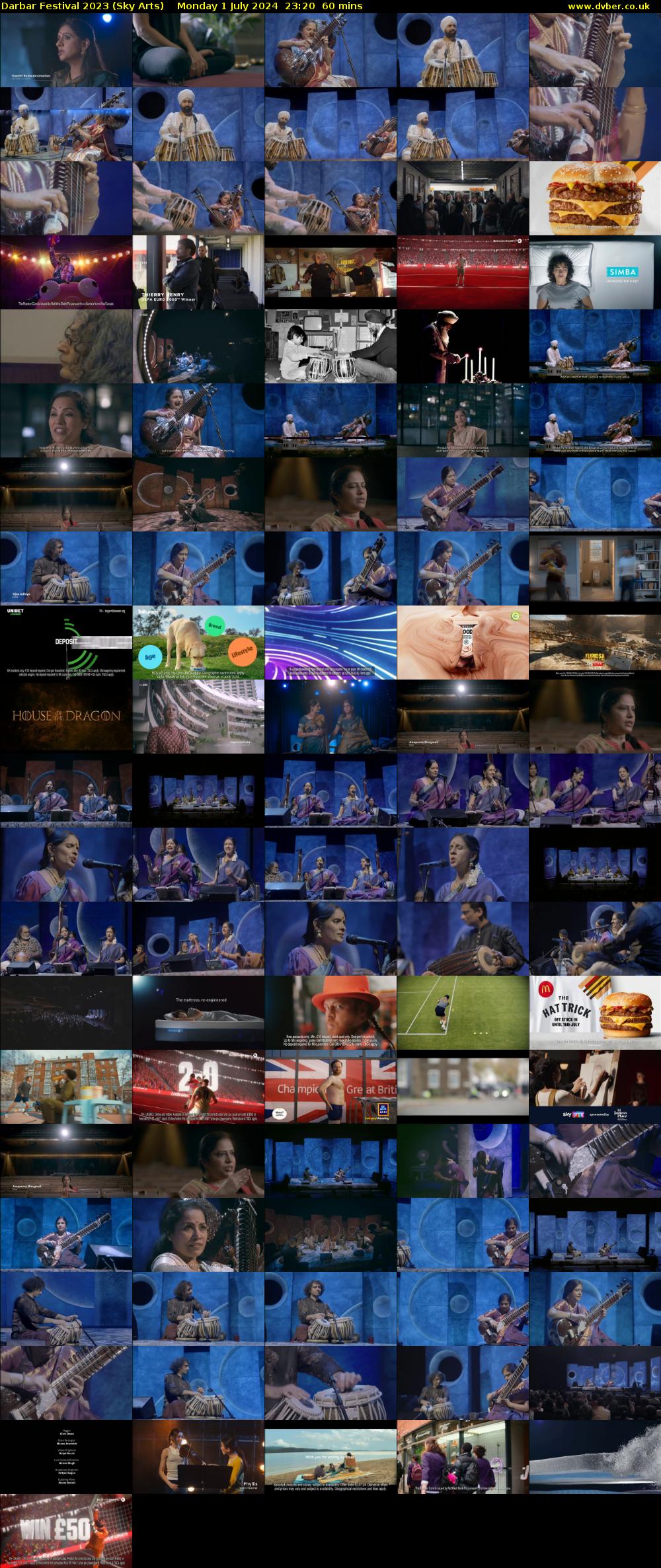 Darbar Festival 2023 (Sky Arts) Monday 1 July 2024 23:20 - 00:20