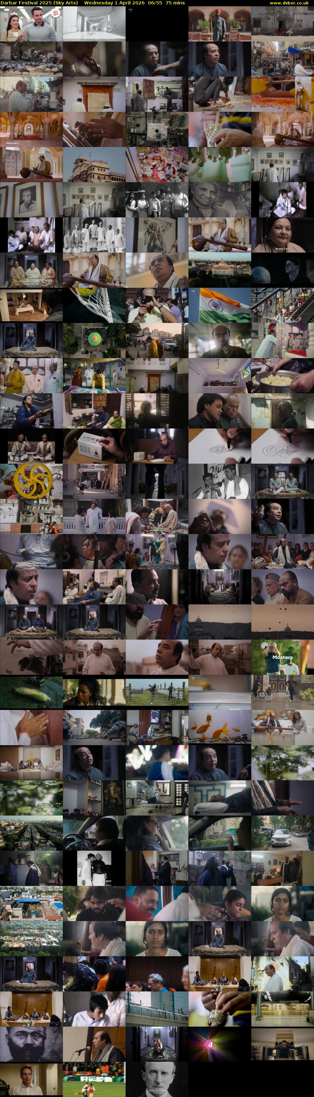 Darbar Festival 2025 (Sky Arts) Wednesday 1 April 2026 06:55 - 08:10
