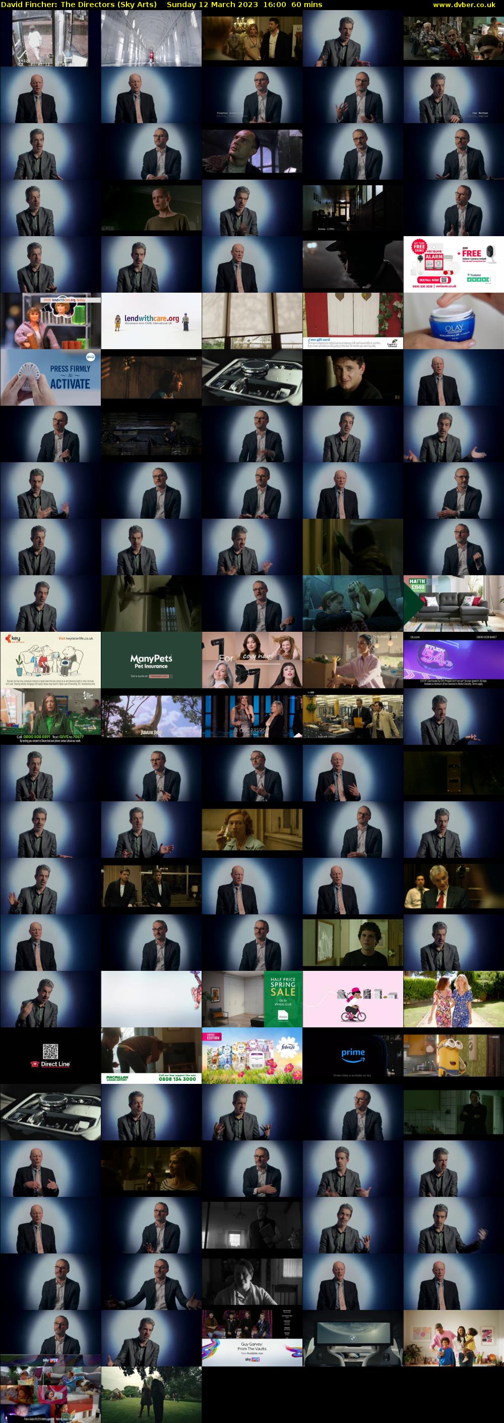 David Fincher: The Directors (Sky Arts) Sunday 12 March 2023 16:00 - 17:00