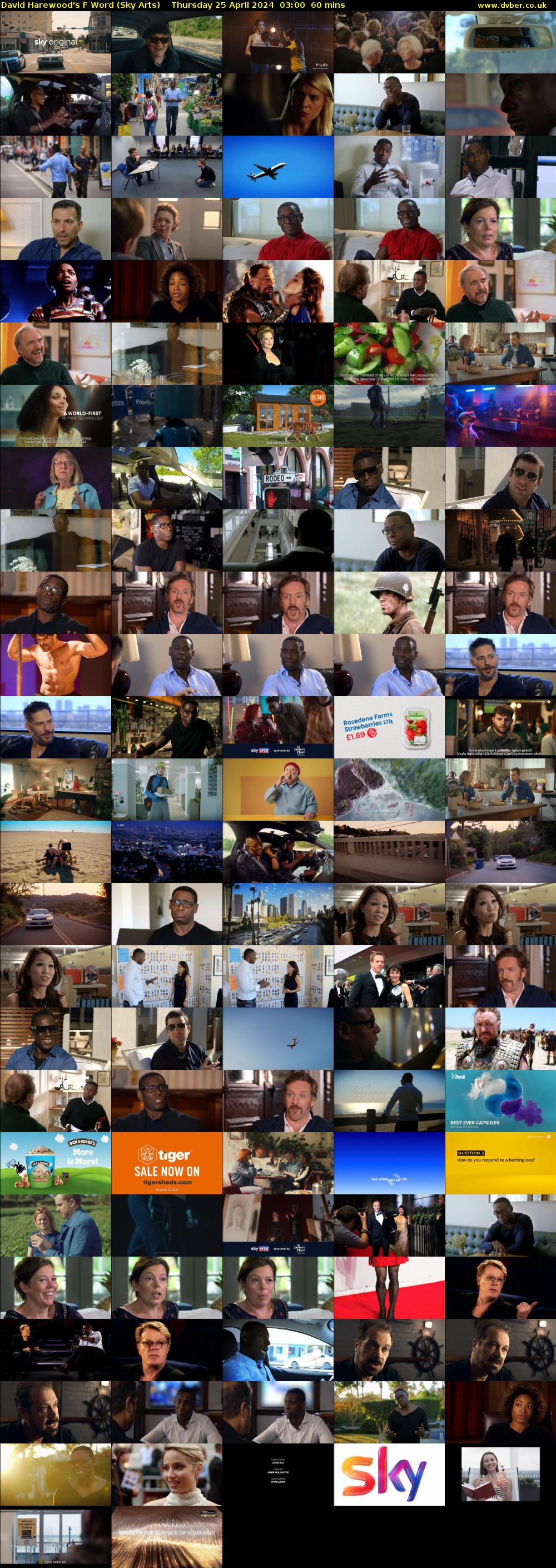 David Harewood's F Word (Sky Arts) Thursday 25 April 2024 03:00 - 04:00