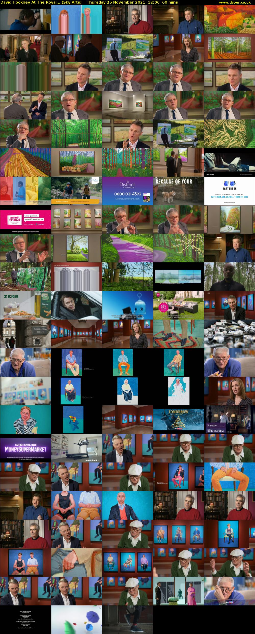 David Hockney At The Royal... (Sky Arts) Thursday 25 November 2021 12:00 - 13:00