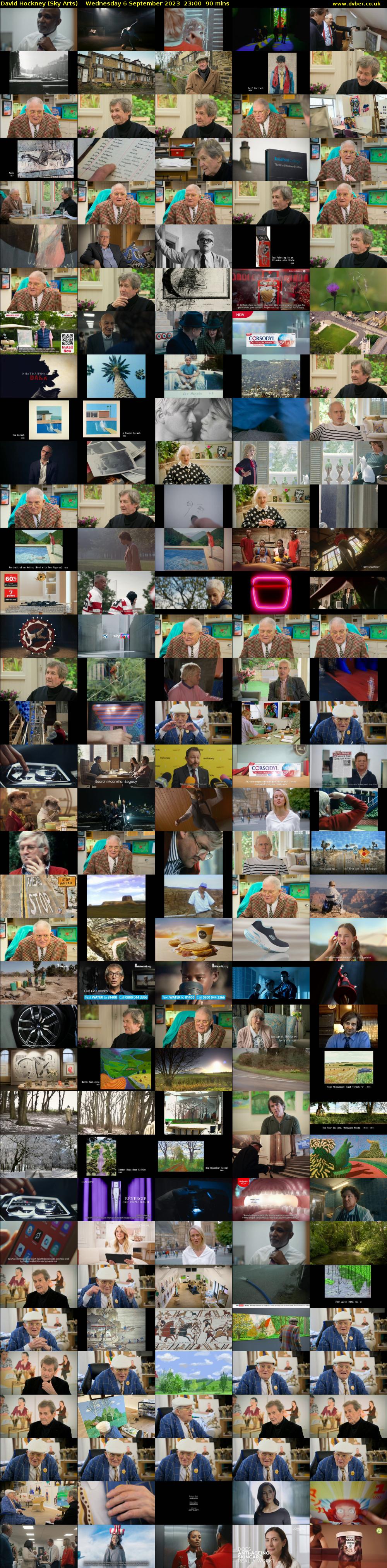 David Hockney (Sky Arts) Wednesday 6 September 2023 23:00 - 00:30