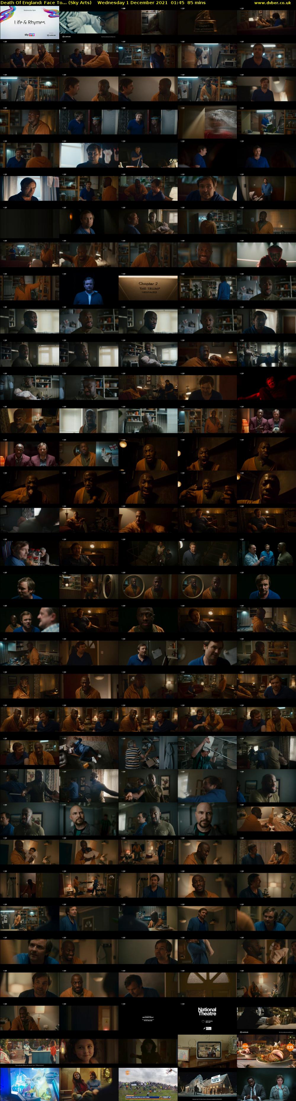 Death Of England: Face To... (Sky Arts) Wednesday 1 December 2021 01:45 - 03:10